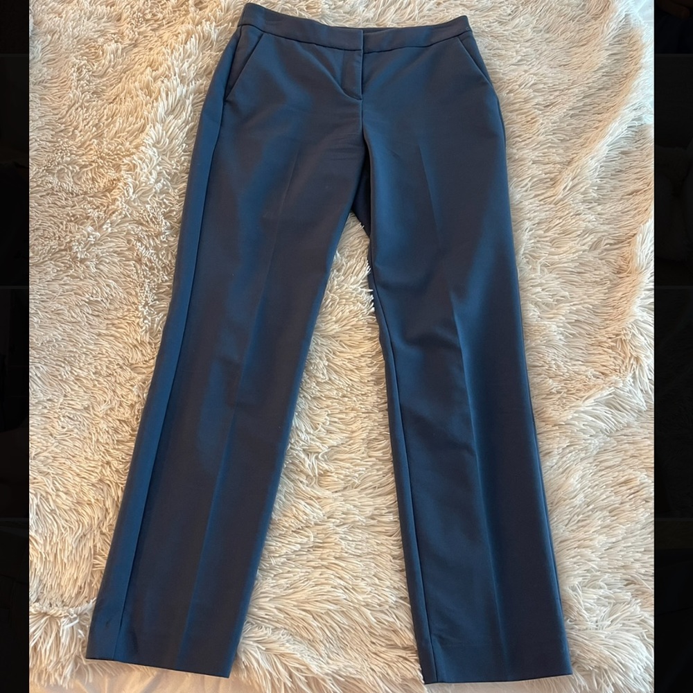 Express Blue Columnist Work Pants